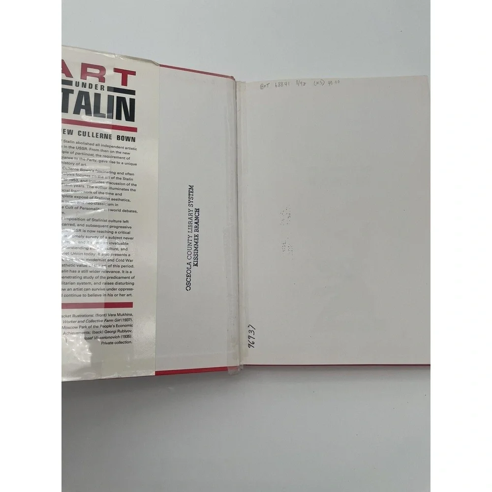 Art Under Stalin - Hardcover‎ By Bown, Matthew Cullerne - GOOD